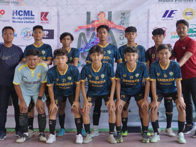 GOAL 4-2, Tim Futsal SMEKDA Raih Posisi 3 HIMASA CUP